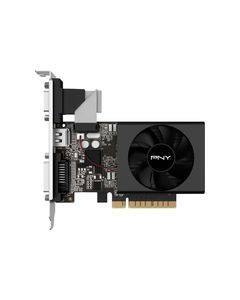 PNY - GT 730 1GB DDR3 PCI Express 2.0 Graphics Card - Black