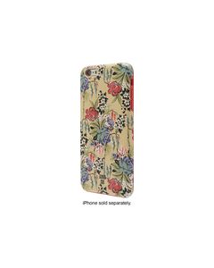 Anna Sui - Cabbage Rose Hard Shell Case for Apple® iPhone® 6 Plus and 6s Plus - Beige/Multicolor Floral Pattern