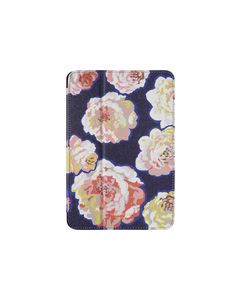 Isaac Mizrahi New York - Folio Case for Apple® iPad® mini, iPad mini 2 and iPad mini 3 - Navy/Pink/White/Yellow