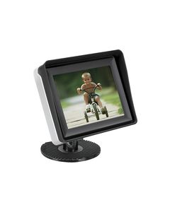 Audiovox - 3.5" TFT-LCD Rear Observation Monitor - Black