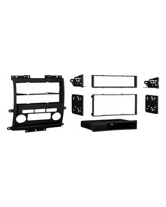 Metra - Dash Kit for Select 2009-2012 Nissan Frontier/Xterra with black dash - Black