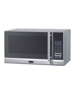 Oster - 0.7 Cu. Ft. Compact Microwave - Silver