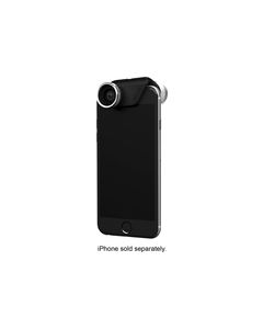 olloclip - 4-in-1 Photo Lens for Apple® iPhone® 6 and 6 Plus - Silver/Black/Blue/Green