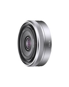 Sony - 16mm f/2.8 E-Mount Wide-Angle Lens - Silver