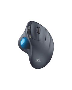 Logitech - M570 Wireless Trackball Mouse - Gray/Blue