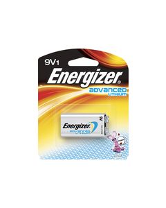 Energizer - Advanced Lithium 9V Battery - Silver