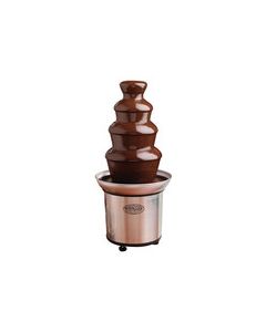 Nostalgia Electrics - Chocolate Fondue Fountain - Stainless-Steel