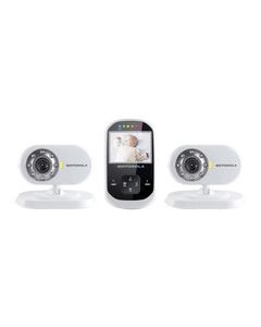 Motorola - Wireless Video Baby Monitor - White