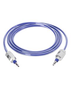 Griffin Technology - Survivor AUX 4' Auxiliary Audio Cable - Blue