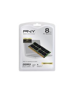 PNY - 8GB 1.6GHz PC3-12800 DDR3 Laptop Memory - Multi