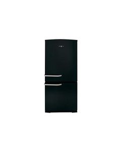 GE - Artistry Series 20.3 Cu. Ft. Bottom-Freezer Refrigerator - Black