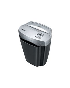 Fellowes - Powershred W-11C 11-Sheet Crosscut Shredder - Black/Silver