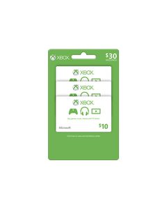 Microsoft - $10 Xbox Gift Card (3-Pack)