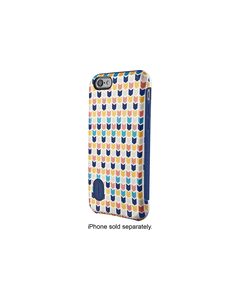 Modal - Hard Shell Case for Apple® iPhone® 6 - White/Dark Blue