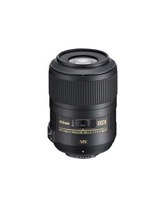 Nikon - AF-S DX Micro Nikkor 85mm f/3.5G ED VR Telephoto Lens for Nikon DX SLR Cameras - Black