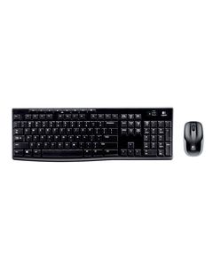 Logitech - MK270 Wireless Keyboard and Mouse - Black