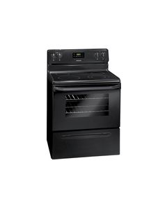 Frigidaire - 30" Freestanding Electric Range - Black