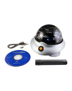 Elenco - Science Tech Talking Galaxy Planetarium with Night-Light - Gray