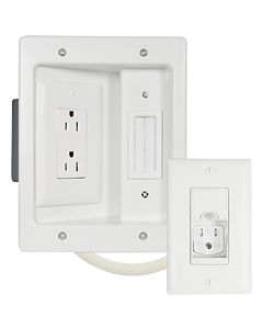 Legrand - In-Wall Power Kit for Flat-Panel TVs