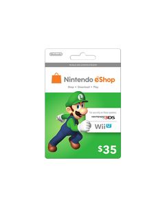 Nintendo - Nintendo eShop Prepaid Card ($35)