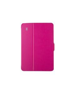 Speck - StyleFolio Case for Apple® iPad® mini, iPad mini 2 and iPad mini 3 - Fuchsia Pink/Nickel Gray