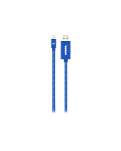 Modal - Apple MFi Certified 3' Lighted USB-to-Lightning Cable - Blue