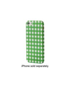 Dynex™ - Case for Apple® iPhone® 5 and 5s - Green/White