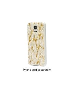 Dynex™ - Case for Samsung Galaxy S 5 Cell Phones - Gold/White