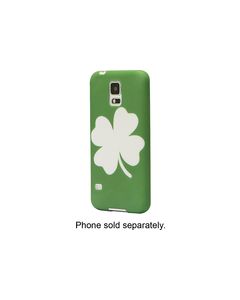 Dynex™ - Case for Samsung Galaxy S 5 Cell Phones - Green/White