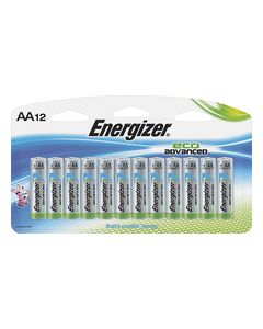 Energizer - EcoAdvanced AA Batteries (12-Pack) - Multi