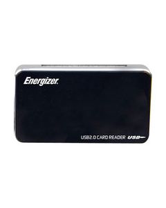 Energizer - 64-in-1 USB 2.0 Memory Card Reader/Writer - Black