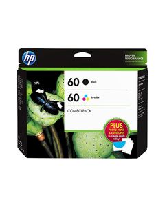 HP - 60 2-Pack Ink Cartridges - Black/Cyan/Magenta/Yellow