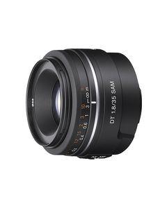 Sony - DT 35mm f/1.8 A-Mount Standard Lens - Black