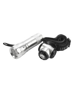 Skil - 9-LED Flashlight and Mini Headlamp