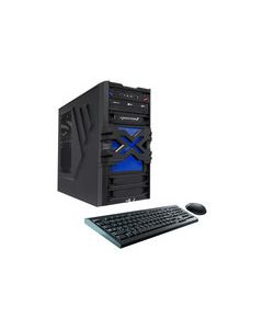 CybertronPC - Patriot Desktop - AMD A4-Series - 8GB Memory - 1TB Hard Drive - Blue