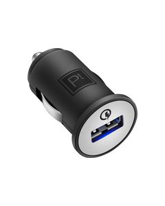 Platinum - Quick Charge Car Charger - Black