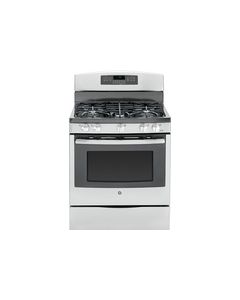 GE - 30" Self-Cleaning Freestanding Gas Convection Range - Stainless-Steel