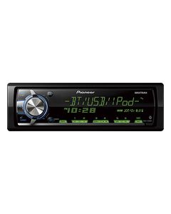 Pioneer - Built-In Bluetooth - Apple® iPod®-Ready - In-Dash Receiver with Detachable Faceplate - Black