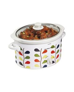 Hamilton Beach - 3-Quart Slow Cooker - White