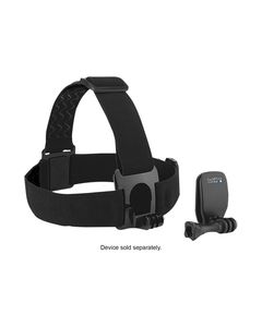 GoPro - Head Strap and QuickClip - Black