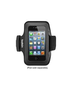 Belkin - Slim-Fit Arm Band Case for Apple® iPhone® 4 - Black