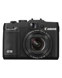 Canon - PowerShot G16 12.1-Megapixel Digital Camera - Black