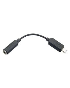 GoPro - 3.5mm Microphone Adapter - Black