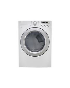 LG - 7.3 Cu. Ft. 7-Cycle Ultralarge-Capacity Gas Dryer - White