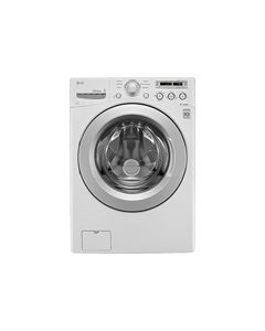 LG - 4.0 Cu. Ft. 7-Cycle Ultralarge-Capacity High-Efficiency Front-Loading Washer - White