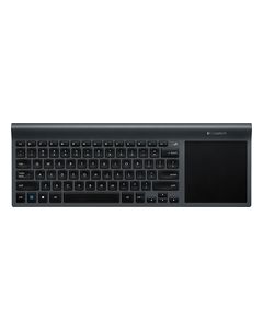 Logitech - Wireless All-In-One Keyboard - Black