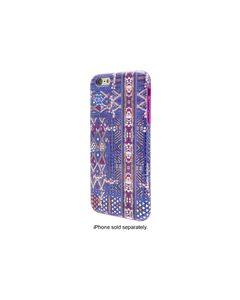 Nanette Lepore - Texture Print Hard Shell Case for Apple® iPhone® 6 Plus and 6s Plus - Blue/Multi