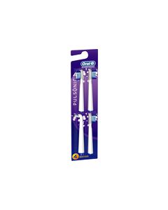 Oral-B - Pulsonic Replacement Toothbrush Heads (4-Count) - Blue