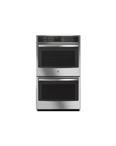 GE - Profile Series 30" Built-In Double Electric Convection Wall Oven - Stainless Steel