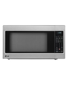 LG - 2.0 Cu. Ft. Full-Size Microwave - Stainless Steel